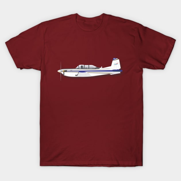 Beechcraft T34 Mentor T-Shirt by GregThompson